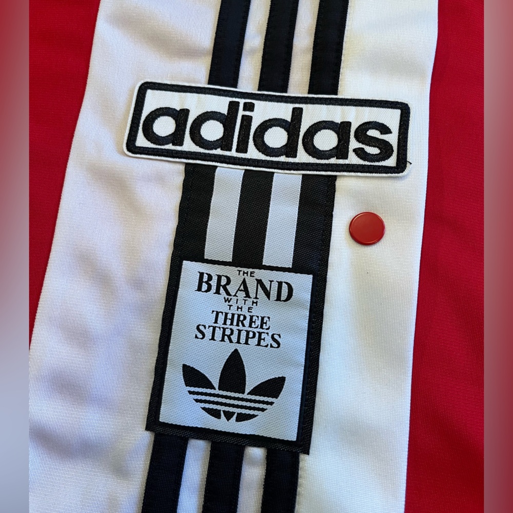 ADIDAS Women's Red / White Adibreak Pants - Picture 5 of 8